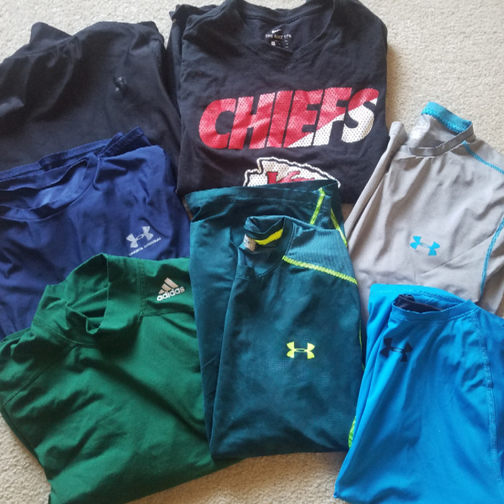 Men's Mixed Shirts Size Medium